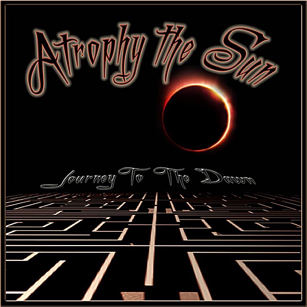 Journey to the Dawn original album cover featuring a solar eclipse and a maze