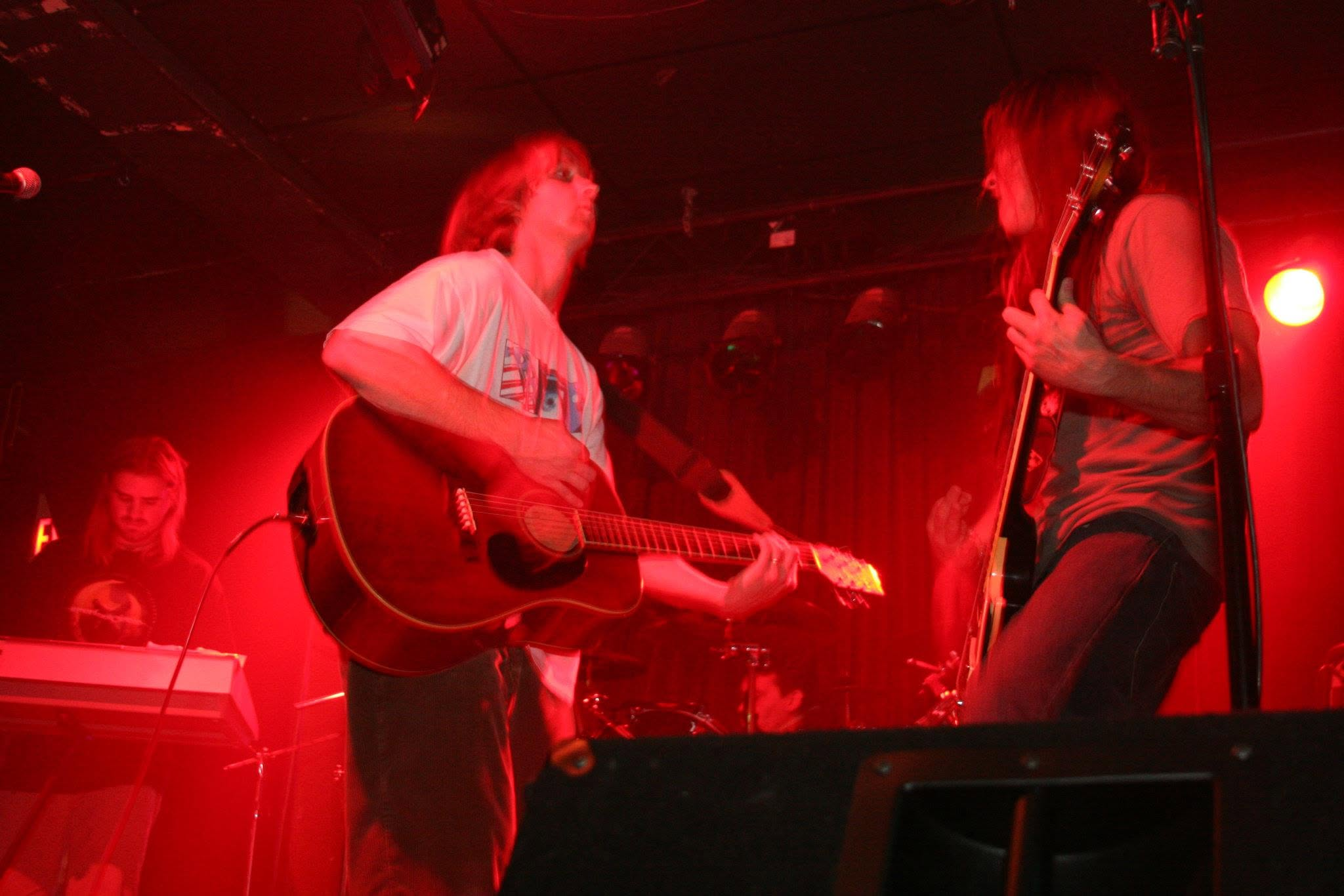 Steven Williams and James Kockler on stage
